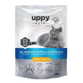 Ração Para Gato Adulto Nutri Sem Cereais Frango Uppy Nutri 800 g
