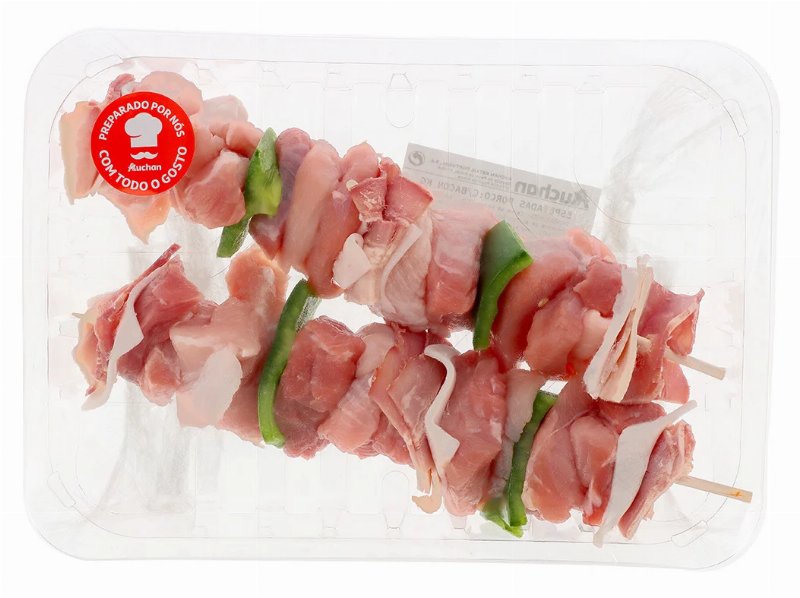 Espetadas Porco C/Bacon Kg