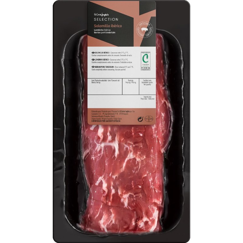 Lombinho Ibérico Inteiro Peso Aproximado 400 g