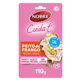 Fiambre De Peito De Frango Fatias Finas Cuida-T+ Nobre 110 gr