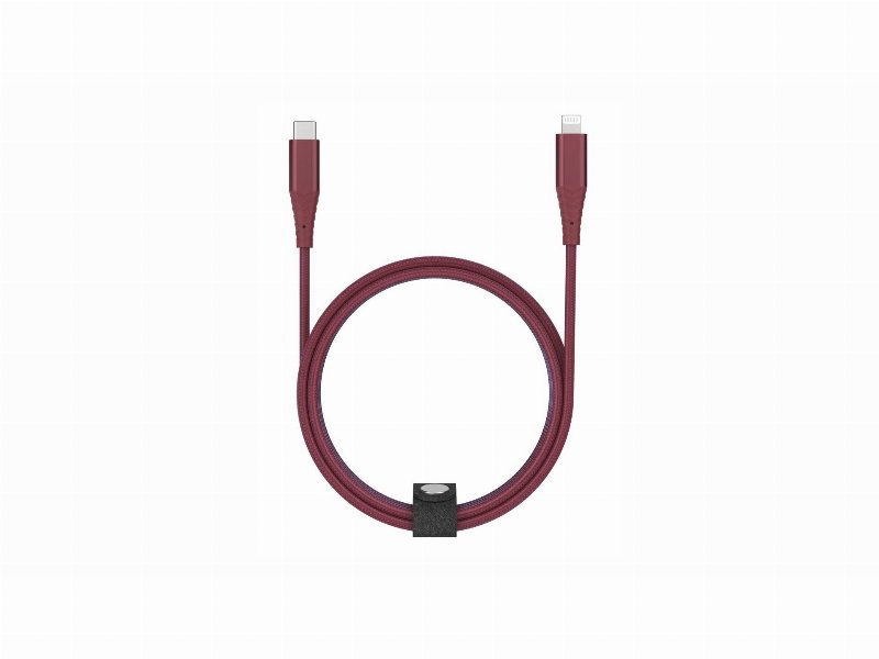 Cabo Textil Usbc Qilive 600183181 Vermelho 1.2M