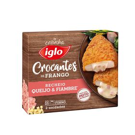 Crocantes De Frango Recheados Queijo E Fiambre Iglo 204 gr (2 Un)
