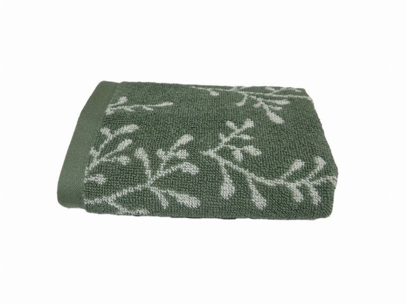 Toalhete Turco 500 g Verde/Bege 30X50Cm