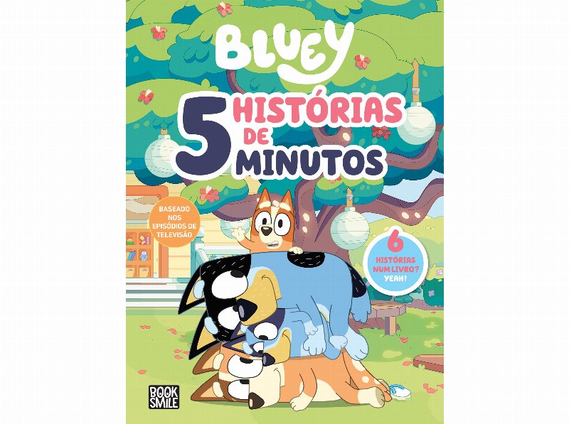 Livro Bluey - Histórias De 5 Minutos