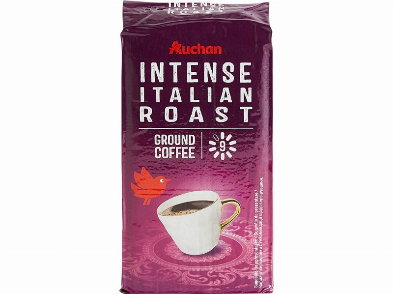 Café Auchan Moído Torra Italiana Intensidade 9 250 g
