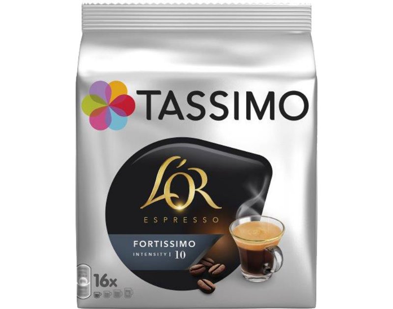 Cápsulas Tassimo L'or Café Expresso Fortíssimo 16Un