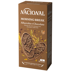 Bolachas Morning Break Alfarroba E Chocolate Nacional 300 gr (6 Un)