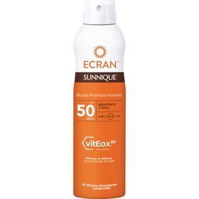 Protetor Solar Bruma Invisível Fps 50 Ecran 250 ml