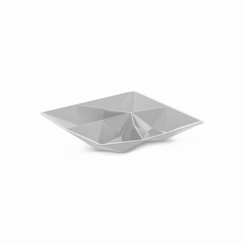 Koziol Taça De Aperitivos Cinza 21X21 Cm