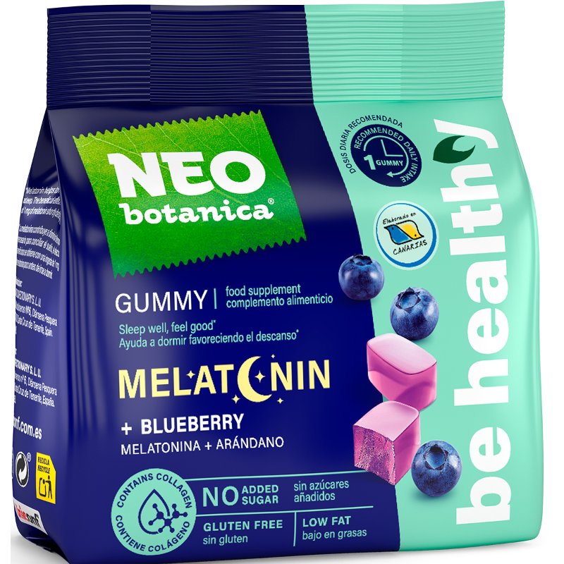 Gomas Melatonina E Mirtilo 90 g