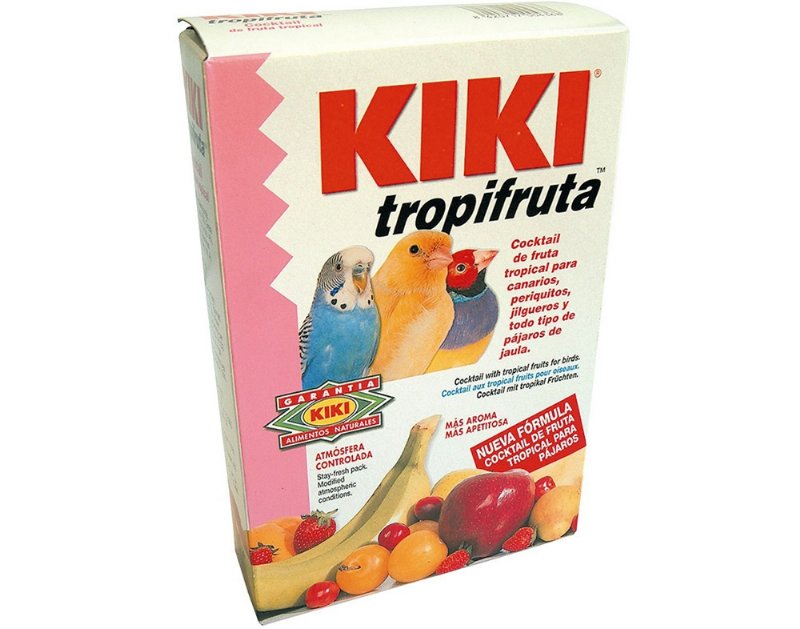 Papa Para Aves Kiki Tropifruta 150 g
