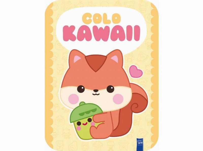 Livro Colo Kawaii Esquilo