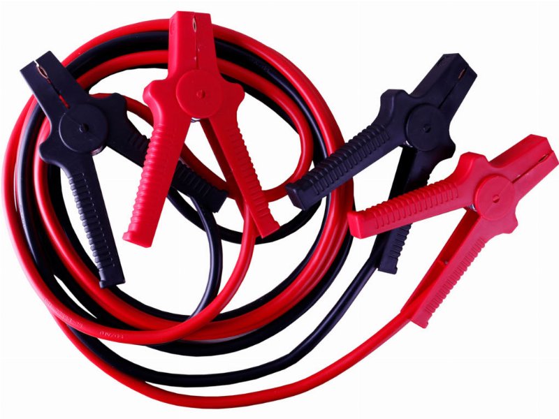 Cabo De Bateria Auchan 25Mm2 3.5M 350A Pack 2 Unidades