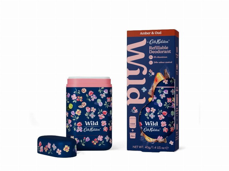Desodorizante Wild Floral Azul Âmbar 40 g
