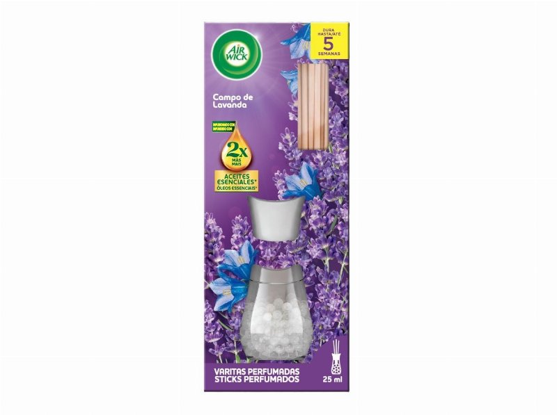 Ambientador Sticks Airwick Campo De Lavanda 1Un