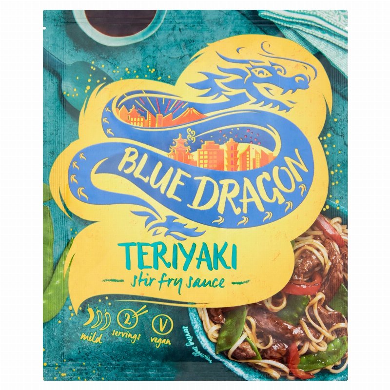 Molho Blue Dragon Teryiaki Para Saltear 120 g