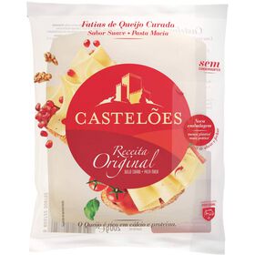Queijo Curado Fatiado Castelões 200 gr
