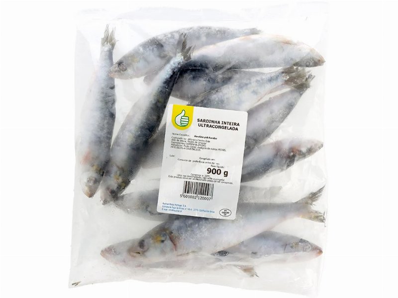 Sardinha Inteira Polegar 900 g