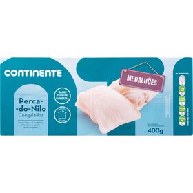 Medalhões De Perca Do Nilo Congelados Continente 400 gr
