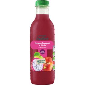 Sumo 100% Pêssego Paraguaio E Pitaia Continente Equilíbrio 75 cl