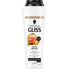 Champô Total Repair Schwarzkopf Gliss 250 ml