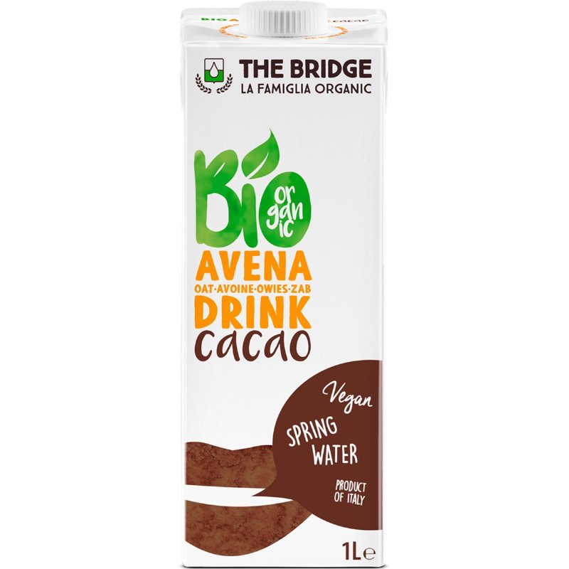 Bebida Bio De Aveia E Cacau 1 l