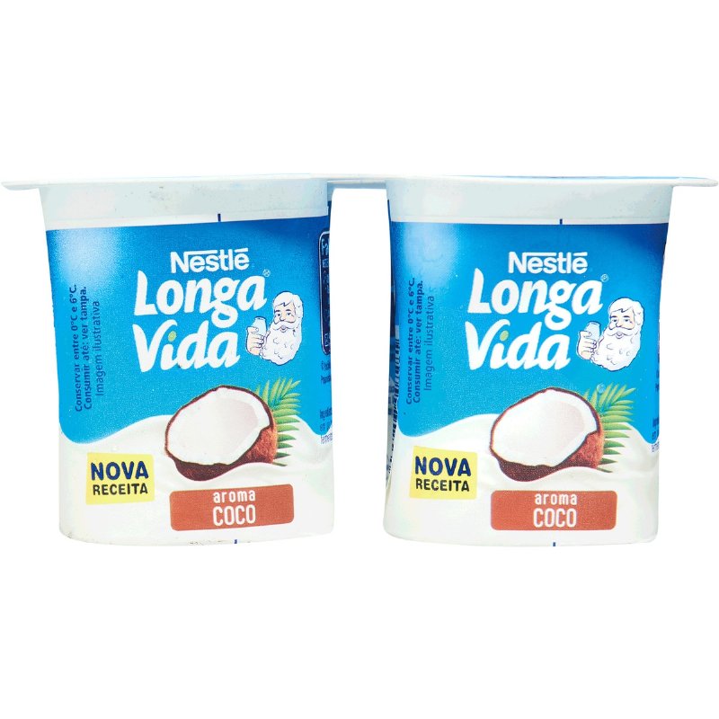 Iogurte Com Aroma A Coco Pack 4 480 g
