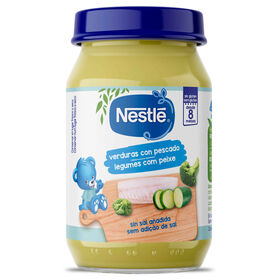 Refeição Para Bebé Peixe E Vegetais +8M Nestlé 190 gr