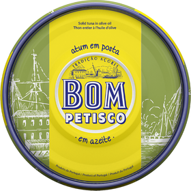 Atum Posta Em Azeite Bom Petisco 385 gr (Peso Escorrido 251 gr)
