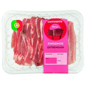 Entremeada De Porco Fatiada Finíssima Continente 250 gr