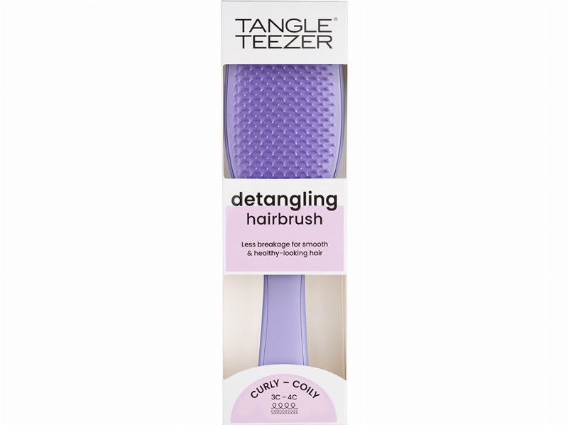 Escovas Cabelo Tangle Teezer Detangler Curly Lilás