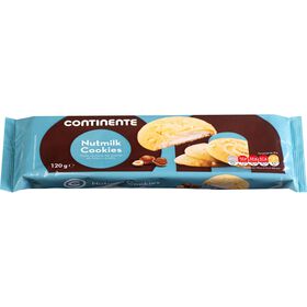 Bolachas Nutmilk Cookies Continente 120 gr