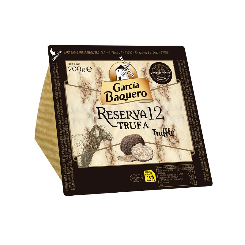 Queijo Ovelha Reserva Com Trufas Cunha 200 g