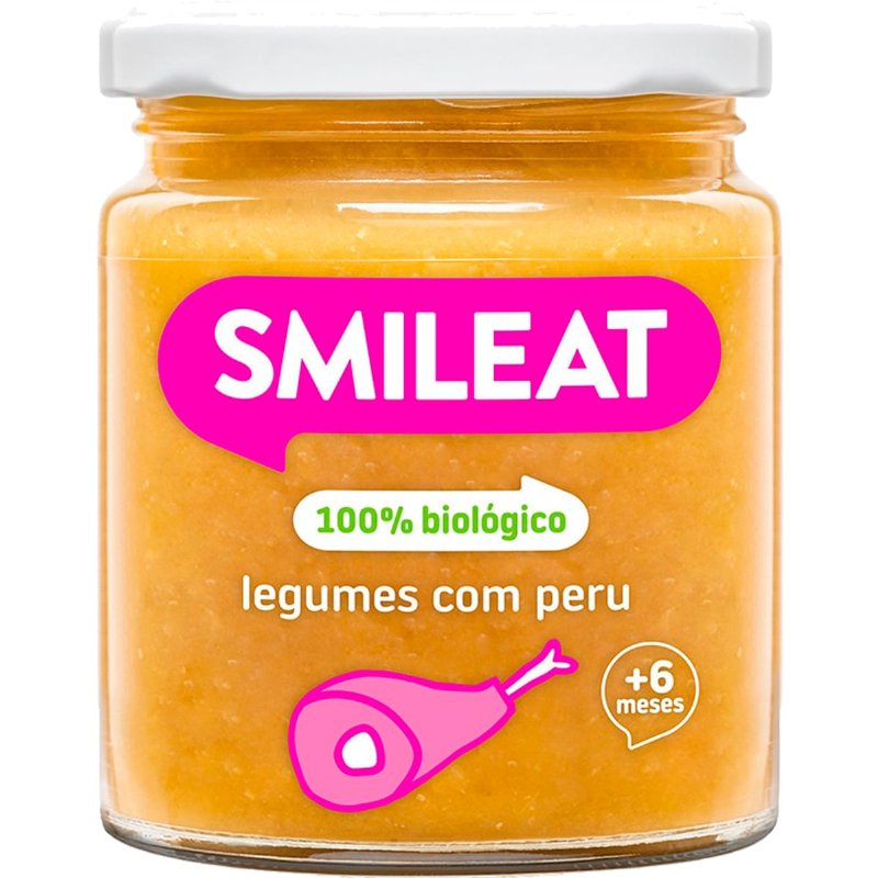 Legumes E Peru + 6 Meses Sem Glúten Biológico 230 g
