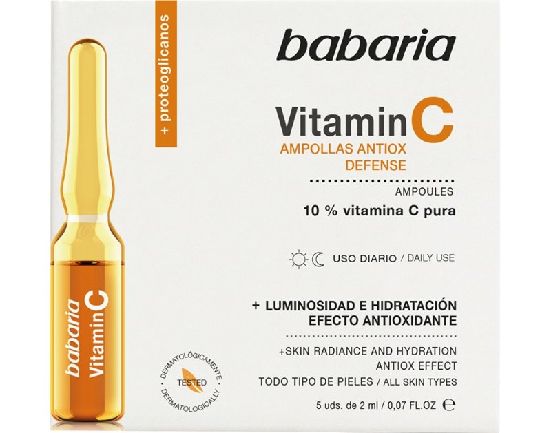 Ampolas Faciais Vitamina C Babaria 10 ml