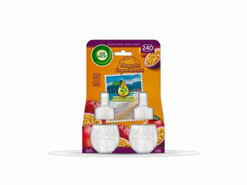 Ambientador Elétrico Airwick Copacabana Rec 2Un