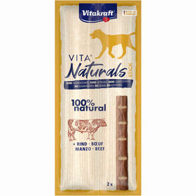 Snack Para Cão Vita Naturals Stick Vaca Vitakraft 2 X 11 g (22 g)