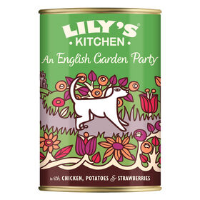 Comida Húmida Para Cão Adulto Frango E Morangos Lily's Kitchen 400 g