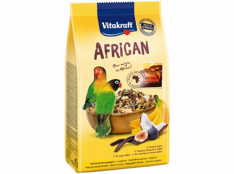 Alimento Para Agapornis Vitakraft African Aroma 750 g