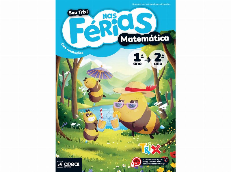 Livro Sou Trix! Nas Férias - Matemática - 1º Ano