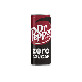 Refrigerante Com Gás Em Lata Zero Dr. Pepper 33 cl