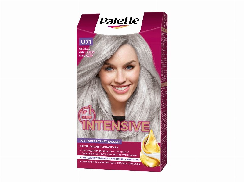 Coloração Palette Cinza Platinado U71