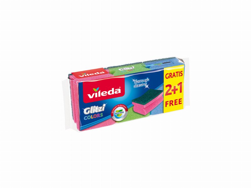 Salva Unhas Vileda Glitzi Colors 2Un+1Un