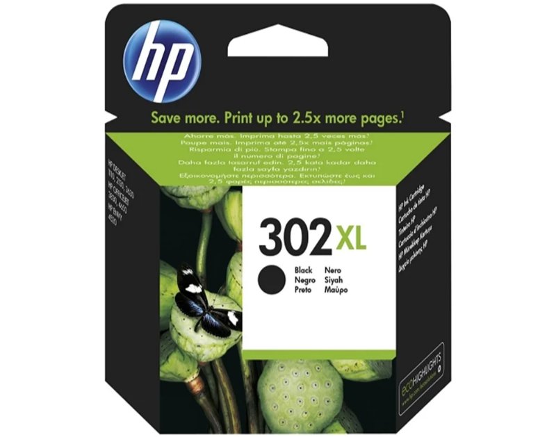 Tinteiro Hp Preto 302Xl