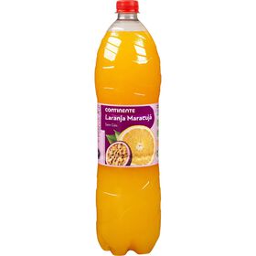 Refrigerante Sem Gás Laranja E Maracujá Continente 1,5 Lt