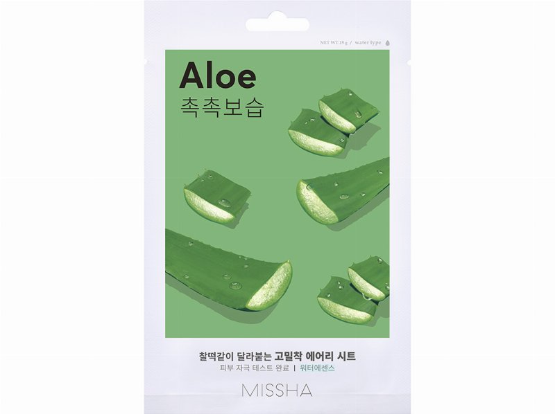 Máscara Facial Tecido Missha Aloe Vera 1Un
