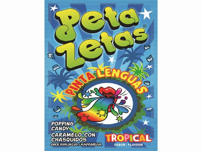 Drops Peta Zetas Sortido Pinta Línguas 7 g