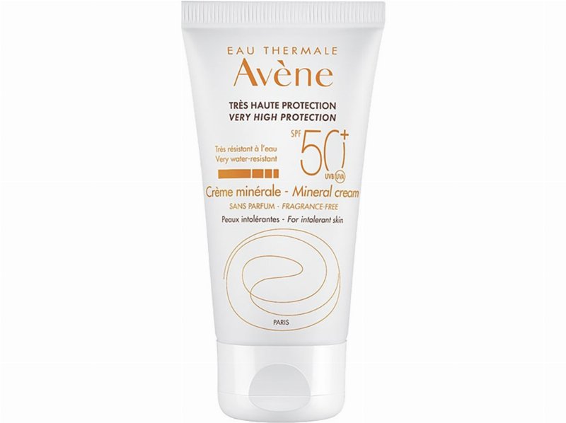Creme Avene Solar Mineral Spf50+ 50 ml