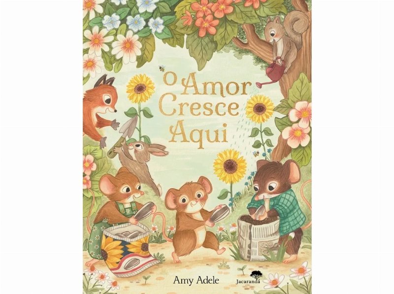 Livro O Amor Cresce Aqui De Amy Adele