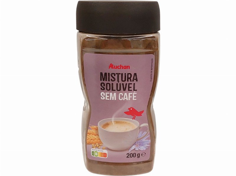 Mistura Solúvel Auchan:cereais E Chicoria 200 g